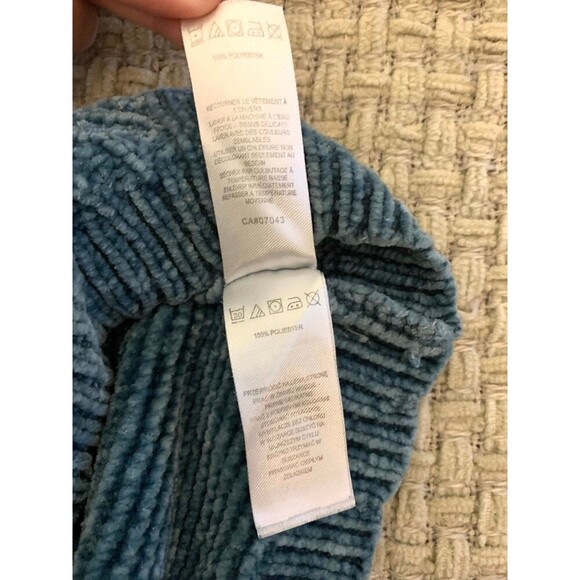 TOMMY BAHAMA Chenille Cable Knit girls soft sweater | Size Medium (7/8) - Picture 2 of 6